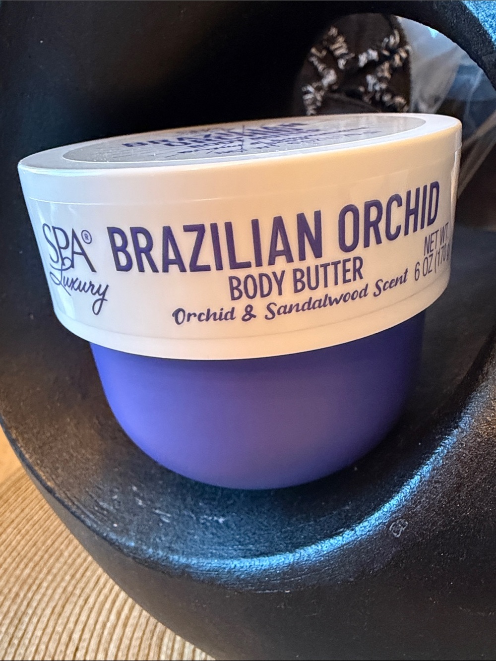 Spa Luxury Brazilian Orchid Body Butter - Orchid & Sandalwood 6 oz. New